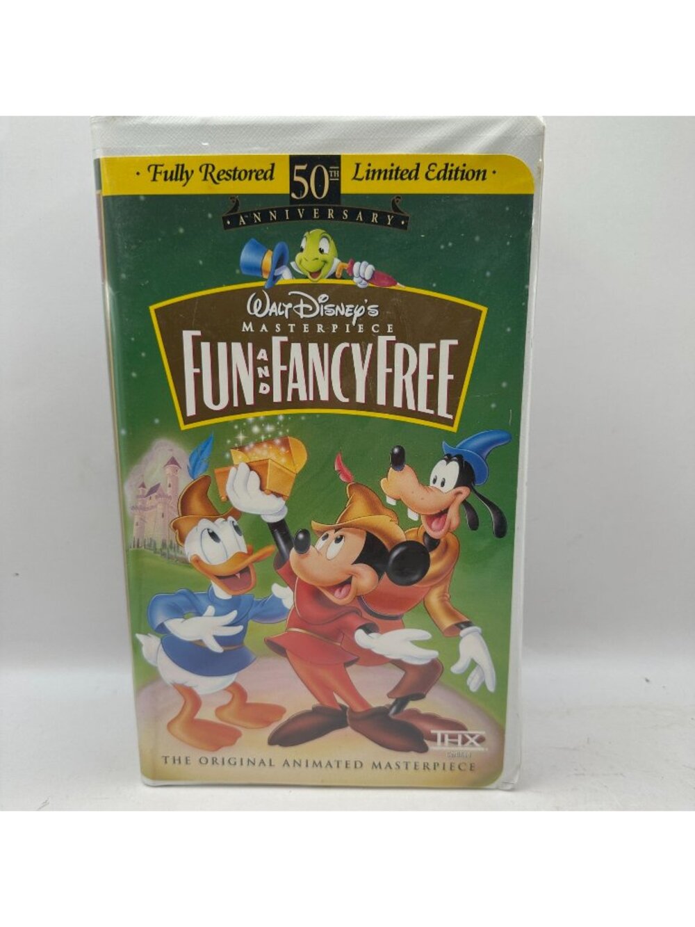 Walt Disney Fun And Fancy Free VHS 50th Anniversary Limited Edition 1997